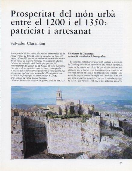 LAMINA V14622: Vista de la Força Vella, Girona