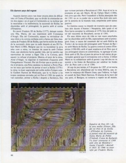 LAMINA V14621: Sepulcre de Pere III i la seva muller