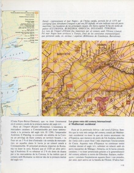 LAMINA V14636: Mapa del Mar Negre, l'Atlas catala de 1375