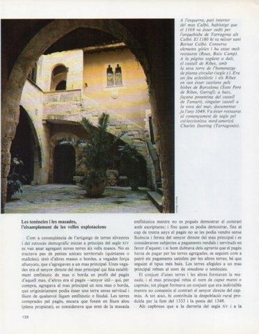 LAMINA V14647: Pati interior del mas Calbo, Reus