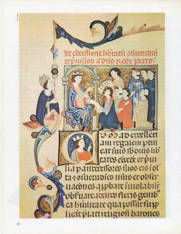 LAMINA V14597: Miniatura d'un codex de Usatges i el Tractatus de consuetudinibus Cathaloniae
