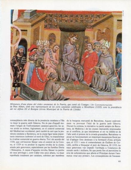 LAMINA V14613: Les corts catalanes celebrades a Montblanc, Codex de la Paeria
