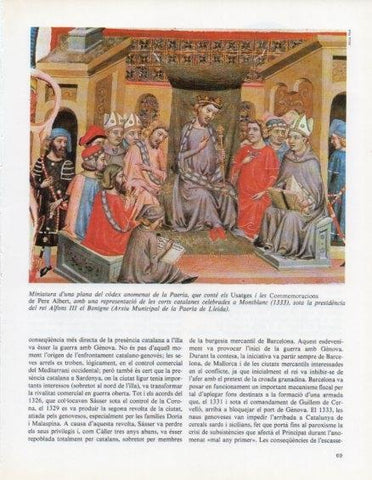 LAMINA V14613: Les corts catalanes celebrades a Montblanc, Codex de la Paeria