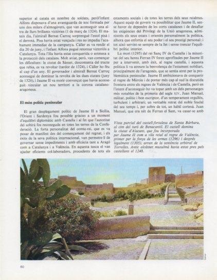 LAMINA V14608: Vista del castell-fortalesa de Santa Barbara, Alacant