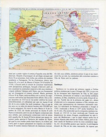LAMINA V14607: Expansio de la corona catalano-aragonesa entre 1213 i 1387