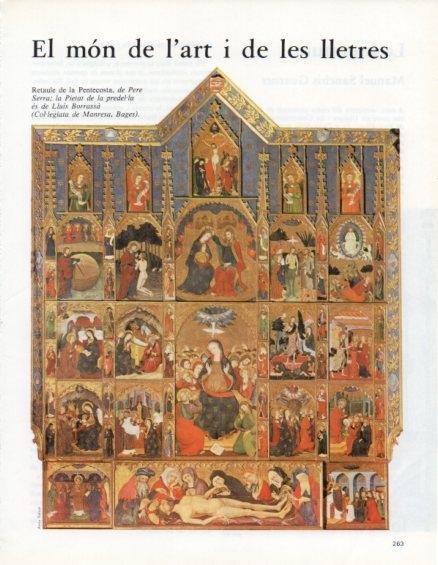 LAMINA V14710: Retaule de la Pentecosta de Pere Serra