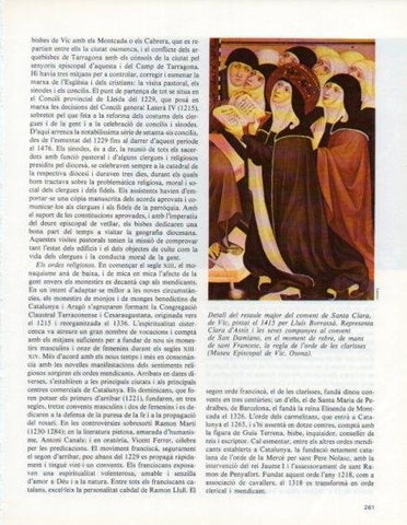 LAMINA V14709: Retaule major del convent de Santa Clara de Vic