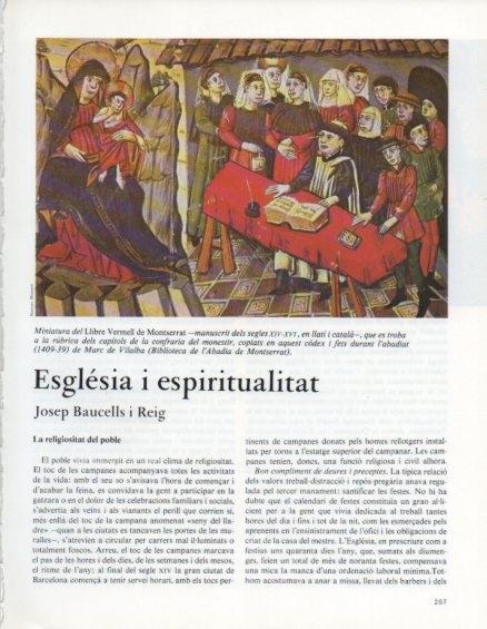 LAMINA V14707: Miniatura del Llibre Vermell de Montserrat