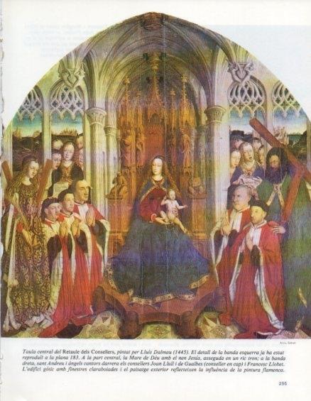 LAMINA V14706: Retaule dels Consellers per Lluis Dalmau