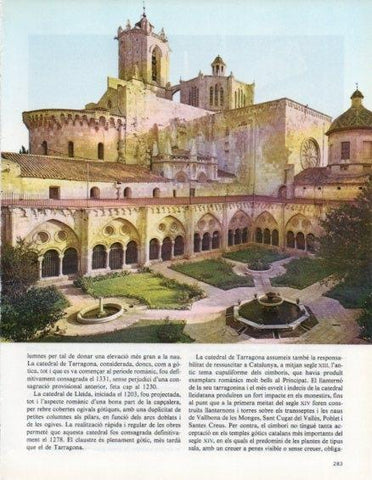 LAMINA V14720: Catedral de Tarragona