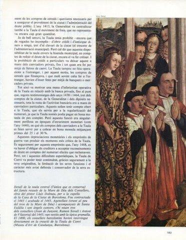 LAMINA V14670: Detall retaule Mare de Deu dels Consellers de Lluis Dalmau