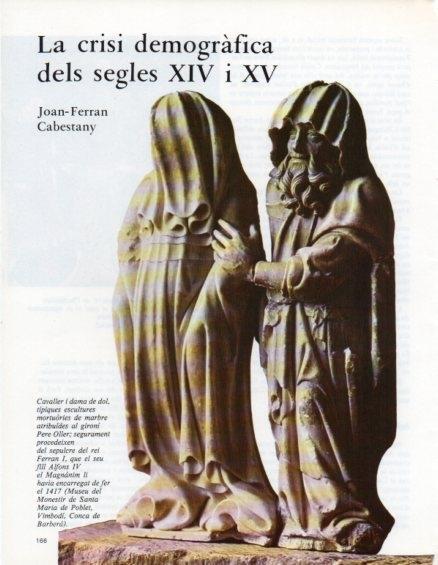 LAMINA V14661: Caballer i dama de dol escultures atribuides a Pere Oller