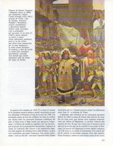 LAMINA V14689: Carles d'Arago entrant triomfant a Barcelona per R. Tusquets i Maigmon