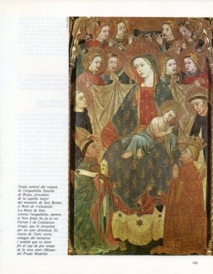 LAMINA V14656: Taula central del retaule de l'arquebisbe Sancho de Rojas