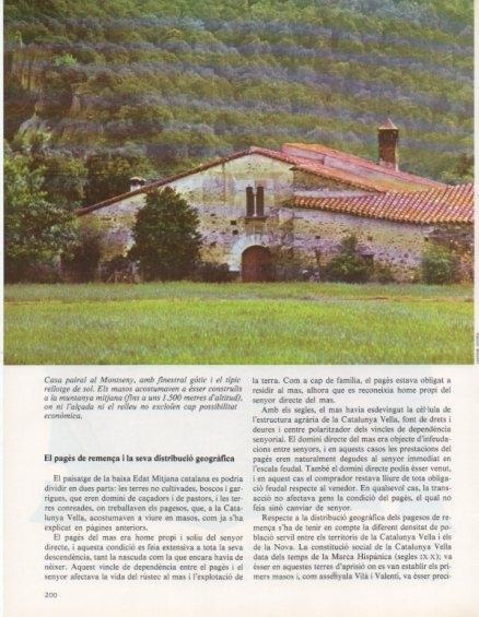 LAMINA V14678: Casa pairal al Montseny