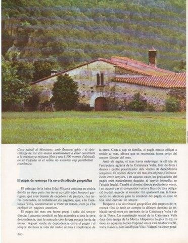 LAMINA V14678: Casa pairal al Montseny