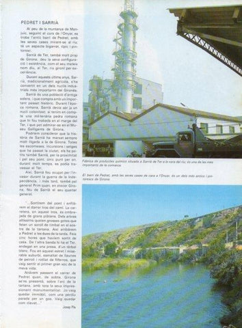 LAMINA V15804: Riu Ter al seu pas per Sarria