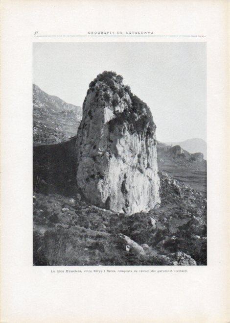 LAMINA V15084: La Roca Mussolera entre Berga i Sercs