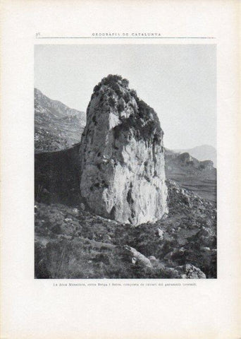 LAMINA V15084: La Roca Mussolera entre Berga i Sercs