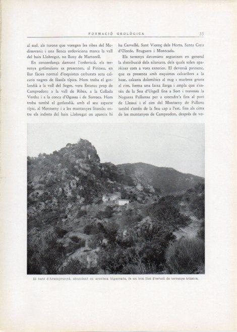 LAMINA V15083: Turo d'Aramprunya