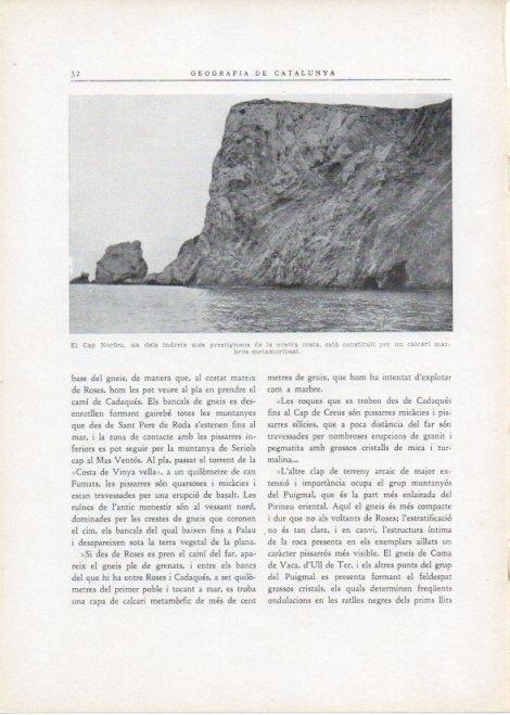 LAMINA V15081: Vista del Cap Norfeu 