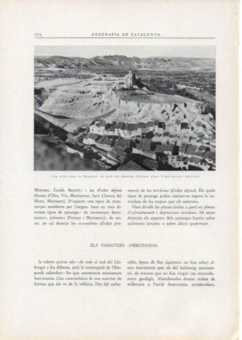 LAMINA V15162: Vista aeria de Balaguer