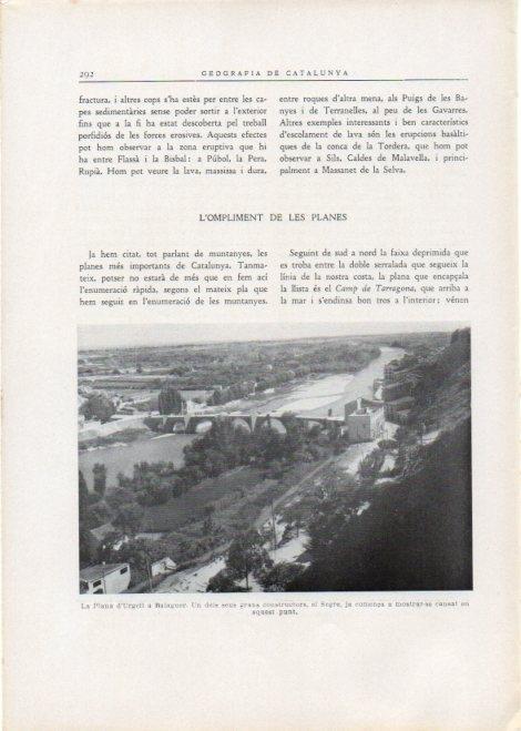 LAMINA V15161: Vista aeria de La Plana d'Urgell a Balaguer