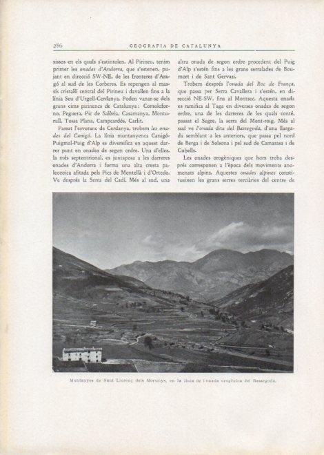 LAMINA V15158: Vista de les Muntanyes de Sant Llorenç dels Morunys