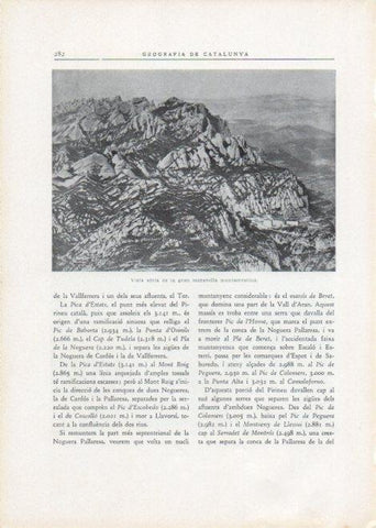 LAMINA V15156: Vista aeria de Montserrat