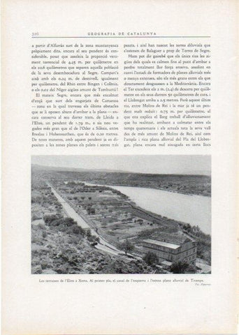 LAMINA V15173: Les terrasses de l'Ebre a Xerta