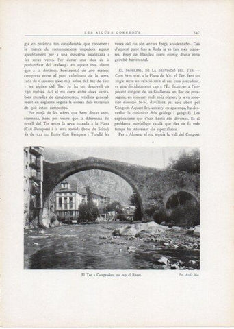 LAMINA V15186: El Ter a Camprodon