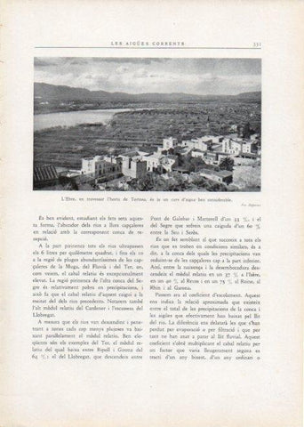LAMINA V15180: L'Ebre en travessar l'horta de Tortosa