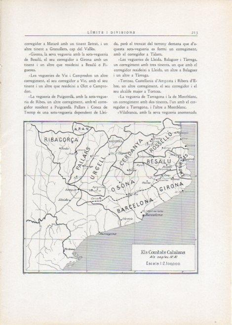 LAMINA V15129: Mapa dels Comtats Catalans als segles IX-XI