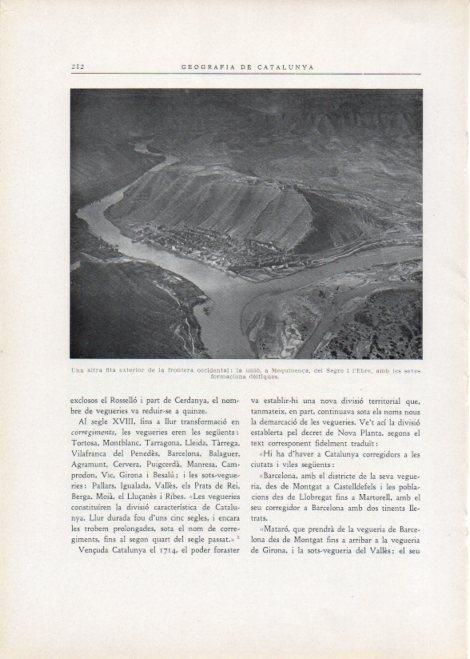 LAMINA V15128: Vista aeria de l'unio del Segre i l'Ebre a Mequinença