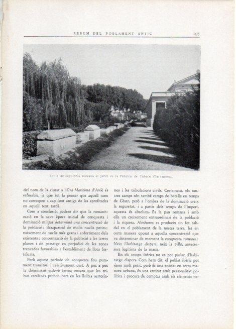 LAMINA V15122: Sepulcres romans al jardi de la Fabrica de Tabacs, Tarragona