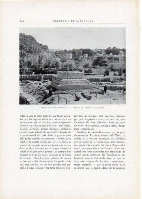 LAMINA V15121: Restes romanes de la Fabrica de Tabacs, Tarragona
