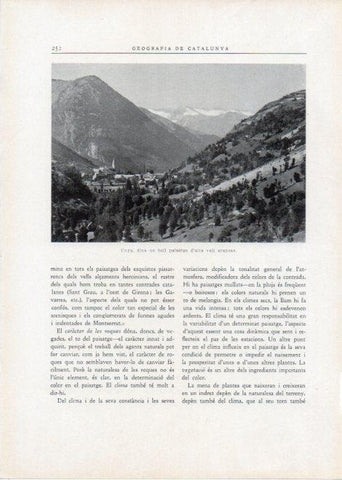 LAMINA V15144: Vista aeria Unya, Vall aranesa