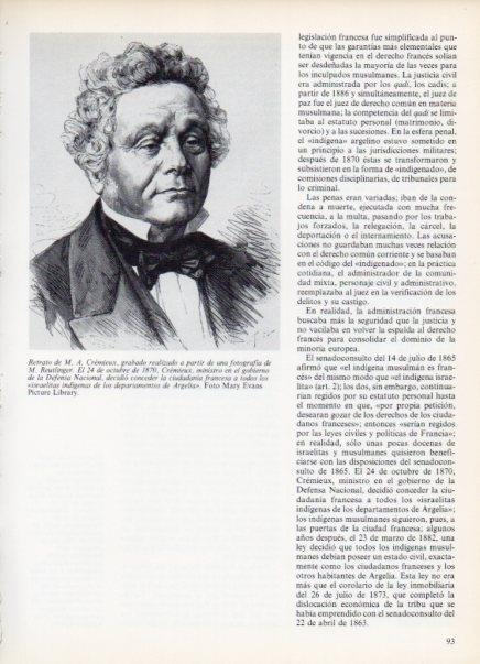 LAMINA V14937: Retrato de M. A. Cremieux