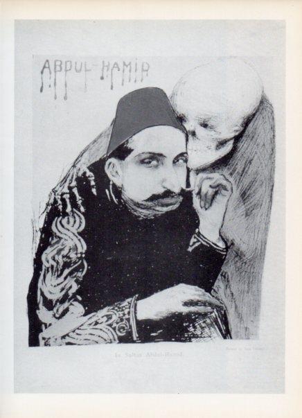 LAMINA V14933: Sultan Abdul Hamid II dibujo de Jean Veber