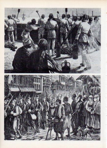 LAMINA V14927: Partida de tropas turcas de Constantinopla