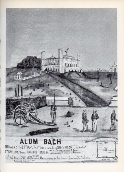 LAMINA V14944: El Alum Bagh en Lucknow por miss Moore