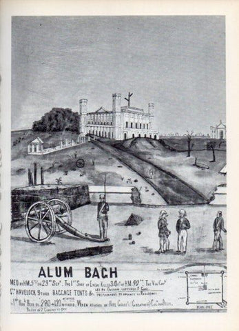 LAMINA V14944: El Alum Bagh en Lucknow por miss Moore