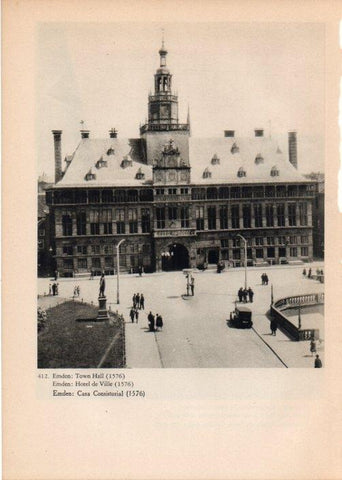 LAMINA V14897: Casa Consistorial de Emden