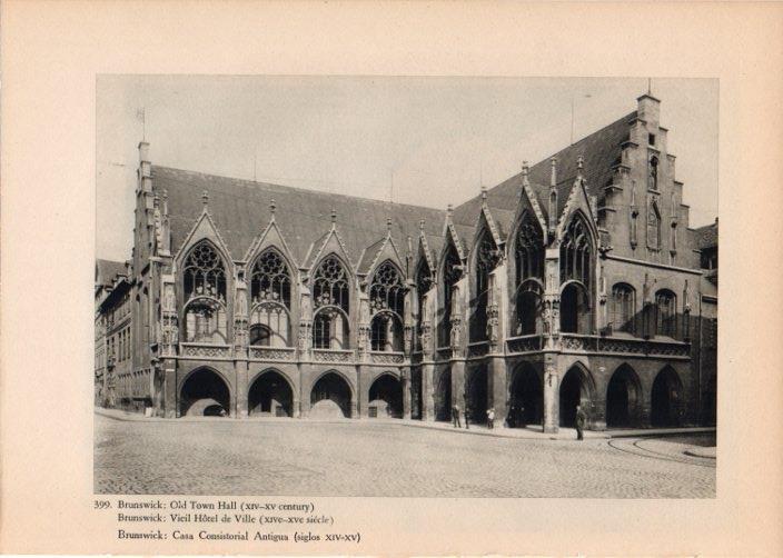 LAMINA V14891: Casa Consistorial antigua de Brunswick