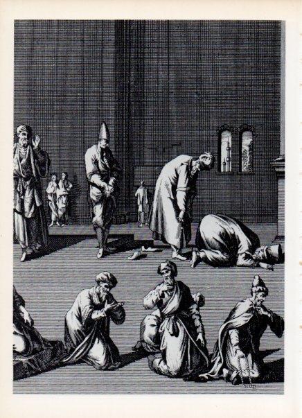 LAMINA V14920: Musulmanes en oracion