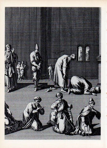 LAMINA V14920: Musulmanes en oracion