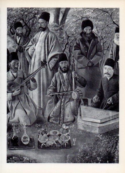 LAMINA V14918: Musicos persas por Kemal ul-Mulk