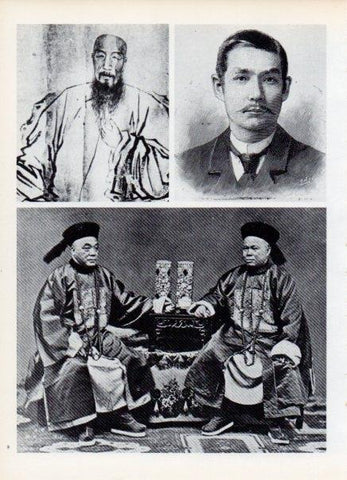 LAMINA V15012: Mandarines chinos en 1900