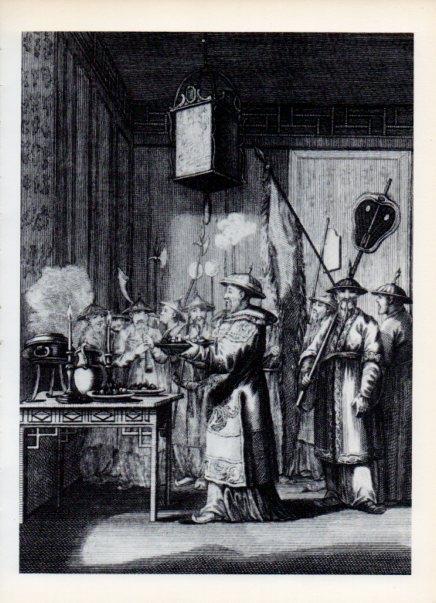 LAMINA V15022: Ceremonia confuciana en China