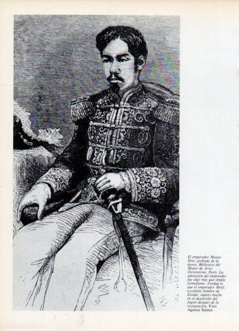 LAMINA V15032: Emperador Mutsu-Hito